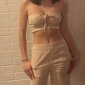 Urban Outfitters Pants and Bandeau Set